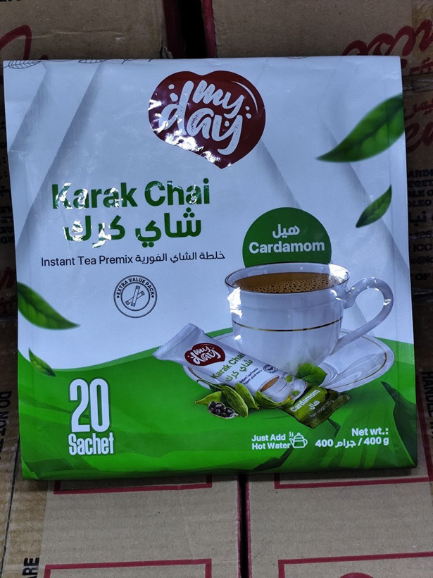 "چای کرک فوری My Day با طعم هل – بسته ۲۰ عددی"