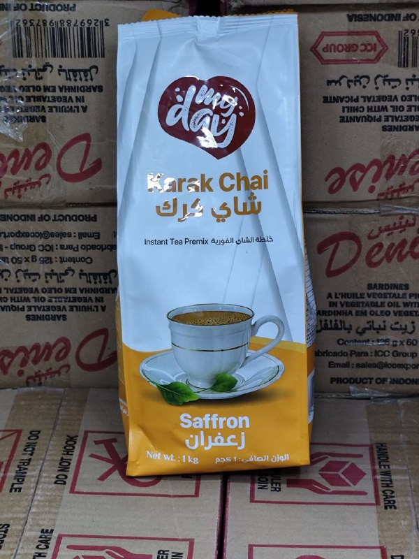 چای کرک فوری My Day طعم زعفرانی – بسته ۱ کیلویی