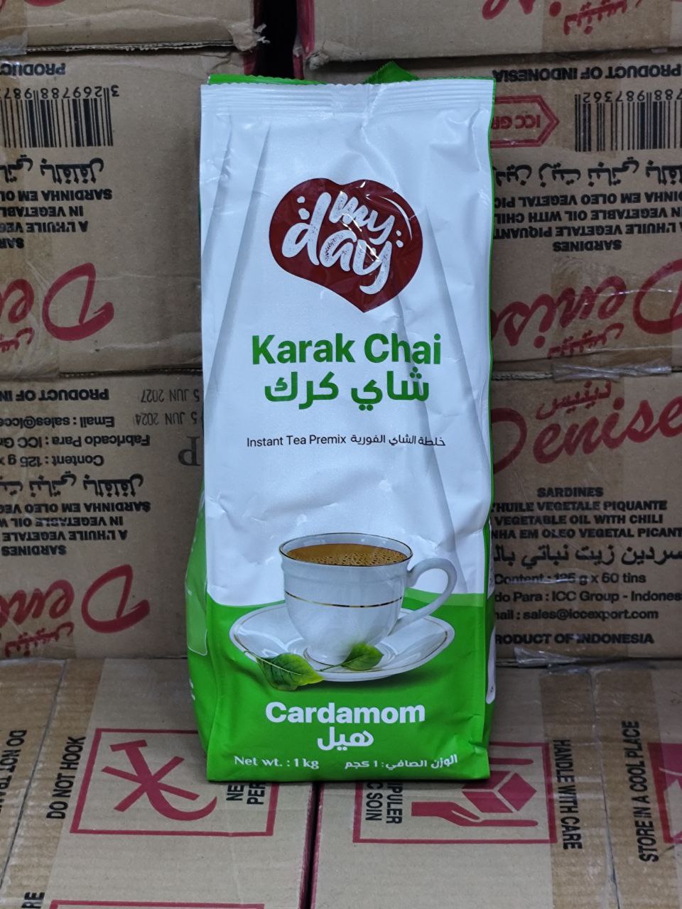 چای کرک فوری My Day طعم هل – بسته ۱ کیلویی