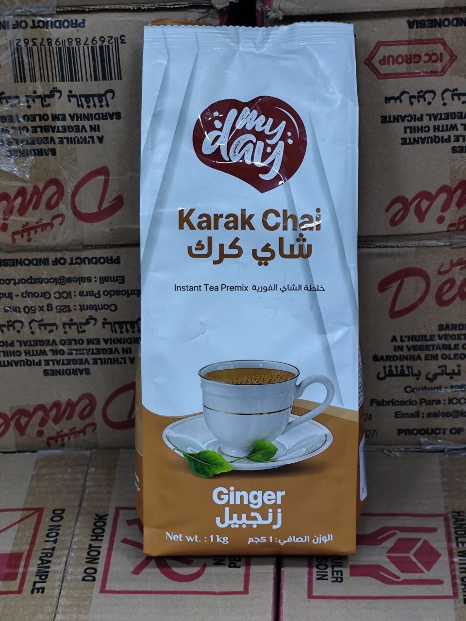 چای کرک فوری My Day طعم زنجبیل – بسته ۱ کیلویی