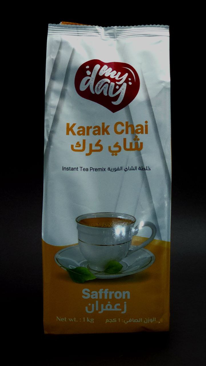 چای کرک فوری My Day طعم زعفرانی – بسته ۱ کیلویی