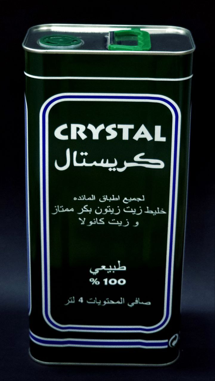 روغن زیتون کریستال 4لیتری