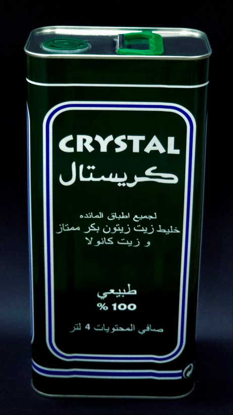 روغن زیتون کریستال 4لیتری